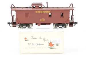HO Brass Trains Inc. UP - Union Pacific CA-1 Wood Caboose Custom Painted - Picture 1 of 17