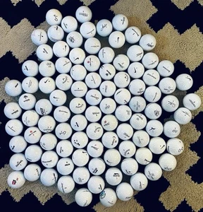 100 MINT 5A golf balls / assorted brands and models - Picture 1 of 1