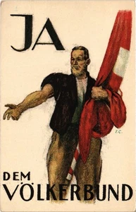 PC PROPAGANDA VÖLKERBUND SWITZERLAND (a72069) - Picture 1 of 2