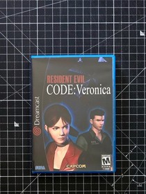 Dreamcast Resident Evil Code Veronica Custom Case NO Game or Manual