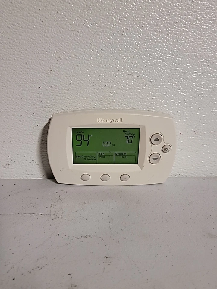 Honeywell Programable, 1H/1C, Termostato de Pantalla Grande, TH6110D1021 Foto 1 de 4