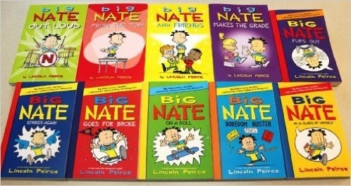 Big Nate 10 Book Collection Set Lincoln Peirce - Image 1 of 1
