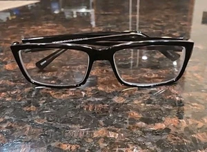 Eyeglasses Frame MP4002 Men's Matte Black Plastic Full Rim Square 53-16-140 - Picture 1 of 7