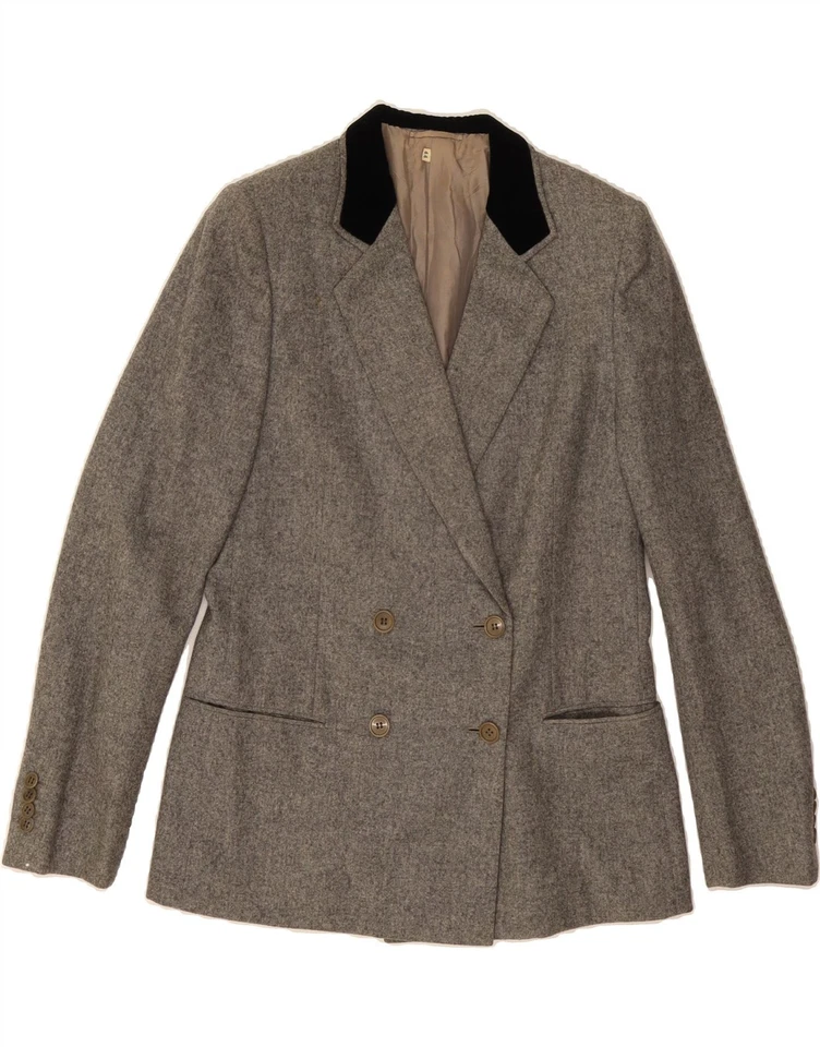 Chaqueta Blazer Mujer KITON Doble Pecho IT 44 Gris Medio AV15 Foto 1 de 4