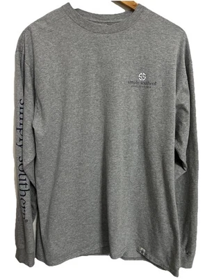 Camisa Simply Southern Feminina Grande Cinza e Rosa Jeep Faith Versículo Bíblico - Imagem 1 de 4