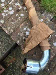 Velocette Venom/Thruxton Auspuff Down Pipe/Header 1,5" - Bild 1 von 5