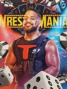 2025 Topps WWE Wrestlemania 41 Exclusive #WM-1, Tonga Loa - Picture 1 of 3