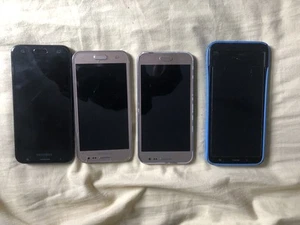 Job Lot x 4 Samsung Mobile Phones for Spares or Repair - Photo 1/10