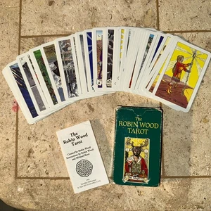 Vintage 1991 Robin Wood Tarot Deck Complete with Booklet - Picture 1 of 7