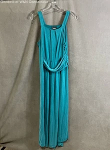 Maeve Women's turquoise Sleeveless Long Dress Size M Regular - Picture 1 of 7
