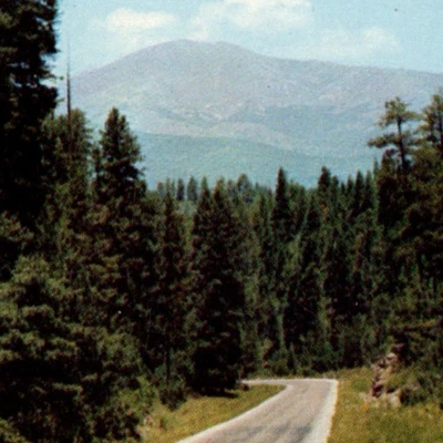 Vintage Chrome Highway #70 Dark Canyon Between Roswell Alamogordo New Mexico NM - Image 1 of 3