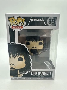 Funko Pop! Música rock Metallica Kirk Hammett #59 abovedada 2017 totalmente nueva - Imagen 1 de 6