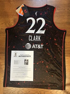 Caitlin Clark Signed Indiana Fever Stranger Things Nike Jersey Beckett BAS COA - Picture 1 of 6
