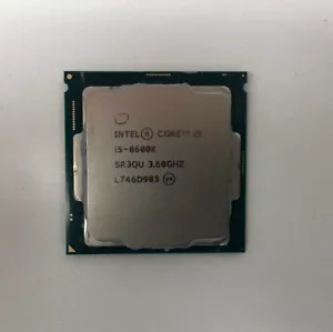 Intel Core i5-8600K Coffee Lake 6-Core 3.6 GHz (4.3 GHz Turbo) LGA 1151 - Picture 1 of 1