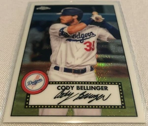2021 Topps Baseball Cody Bellinger Los Angeles Dodgers '52 Chrome Redux #TC52-22 - Picture 1 of 2