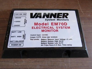 Vanner Systems Monitors Electrical System Monitor EM70D - Bild 1 von 3