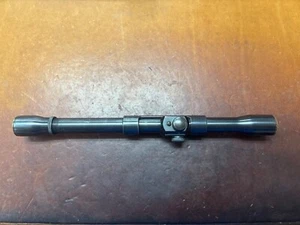 Weaver J4 3/4” Tube Vintage Scope fine Crosshair Reticle with tip off mount - Picture 1 of 5