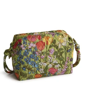 Vera Bradley Premium Cotton Blake Crossbody Meadow Bouquet - Picture 1 of 3