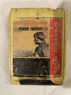 8 Track Tape Easy Rider Soundtrack Jimi Hendrix Fraternity Of Man RARE Untested - Image 1 of 3