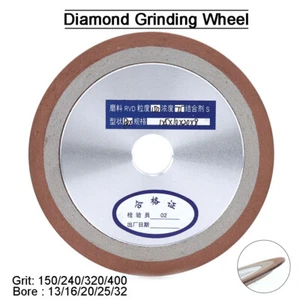 5" Diamond Grinding Wheel Carbide Metal Grinder Milling Cutter Sharpener Disc - Picture 1 of 13