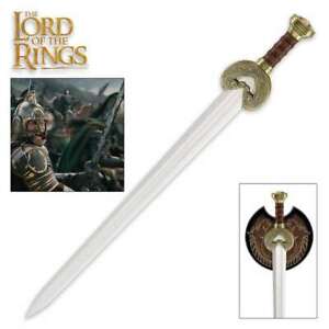 Officially Licensed Lord of the Rings Herrugrim Sword King Theoden Rohan Lotr