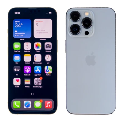 Apple iPhone 13 Pro 256 GB Sierra Blue *Wie Neu* DE Händler - Bild 1 von 2