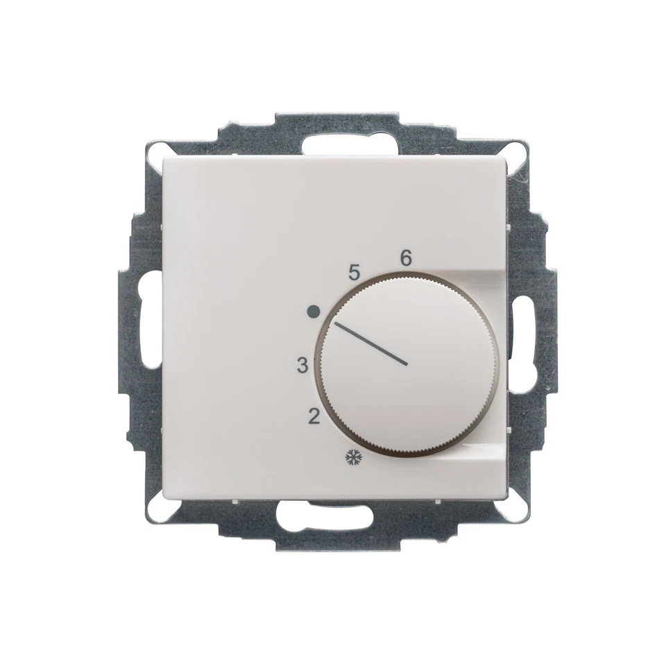 Merten Raumthermostat Unterputz für Fußbodenheizung - 55x55mm, Reinweiß