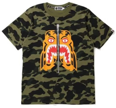 A BATHING APE BAPE 1st Camo Tiger T-shirt - Image 1 of 4