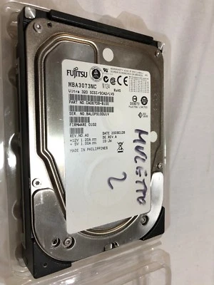 Fujitsu MBA3073NC- MBA3073NC  ULTRA 320 SCSI HDD NEW IN BOX FAST SHIPPING  - Image 1 of 4