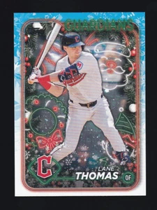2024 Topps Holiday #H90 LANE THOMAS Cleveland Guardians - Picture 1 of 2