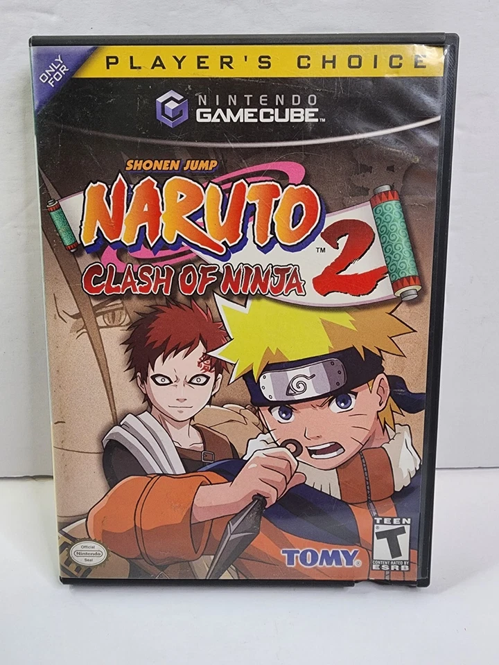 Naruto: Clash of Ninja 2 GameCube CIB, Player's Choice, Tested, CHECK CONDITIONS - Image 1 of 4