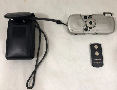 Cámara fotográfica Minolta Vectis 2000 IX 240 con zoom de fecha apuntar y disparar, batería/remo nueva Foto 1 de 3