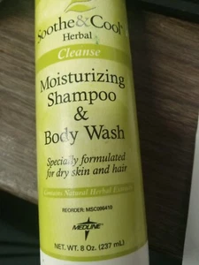 Medline Soothe and Cool Shampoo and Body Wash, Herbal, 8 oz. NEW FREE SHIPPING - Picture 1 of 1