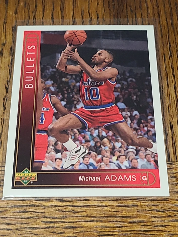BULLETS MICHAEL ADAMS 1993-94 UPPER DECK #29 - Image 1 of 1