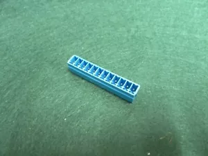 1pc Terminal Block 12 Position Plug Male Socket 0.150" (3.81mm) 180° 760 - Picture 1 of 10