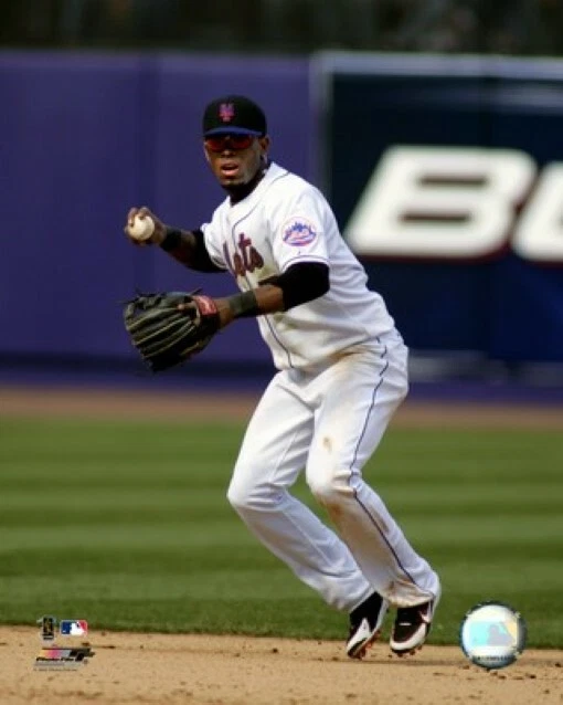 Jose Reyes New York Mets Licensed 8 X 10 Photo AAID171 - Image 1 of 1