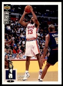 1995-96 Collector's Choice #429 Grant Hill Detroit Pistons - Picture 1 of 2