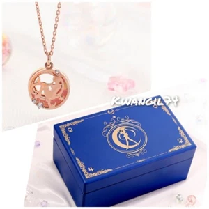 OST X SAILOR MOON Music Box Orgel & Silver Necklace Set Limited Genuine  - Picture 1 of 9