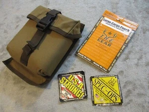 Texas Hunt Co Padded 6 Magazine Utility Binocular Pouch Coyote 8x6 Hook & Loop - Picture 1 of 19