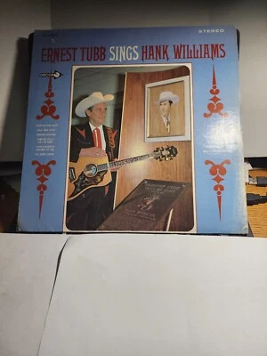 Ernest Tubb – Ernest Tubb Sings Hank Williams - DL-74957 GOOD R66 - Image 1 of 2