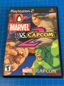 MARVEL VS CAPCOM 2 (PS2, 2002) Complete with Manual CIB - Picture 1 of 5