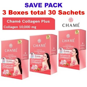 3 X Nuevo Chame Hidrolizado Colágeno Tripéptido Plus 10000 mg Aura Piel Suave - Imagen 1 de 19
