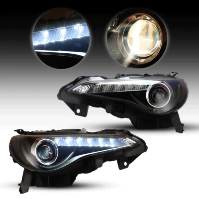 Headlights for 2013-2016 for Scion FR-S frs /Toyota 86 / Subaru BRZ Front Lamps — 第 1/4 张图片