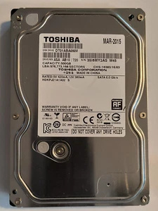 Toshiba DT01ABA050V 500Gb 7200 rpm 3.5-inch SATA HDD - Fully Tested - Picture 1 of 3