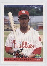 1993 Classic Best Martinsville Phillies Manny Amador #3
