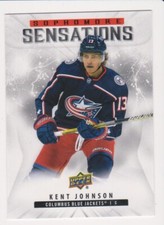2022-23 Upper Deck Series 1 Sophomore Sensations Kent Johnson #SO-2