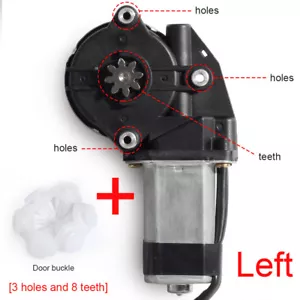 3 holes+8 tooth Car power Window Lifter Motor for BMW E30 325is Diver Side 12V - Foto 1 di 7