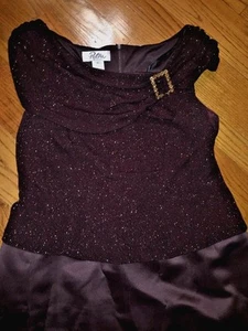 PATRA Chocolate TOPAZ Sparkle FORMAL Evening WEDDING Dress GOWN WOMENS Sz 14 - Picture 1 of 7