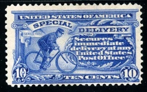 USAstamps Unused VF US 1902 Special Delivery Scott E6 OG MHR - Picture 1 of 2
