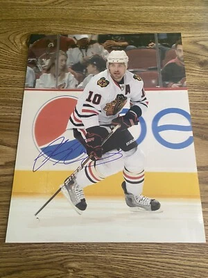 Patrick Sharp Autographed 11x14 Photo Chicago Blackhawks - Image 1 of 2